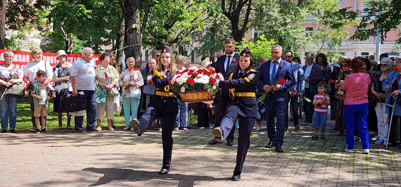 Гражданско-патриотические акции на территории района Южное Тушино в День памяти и скорби 22 июня 2024